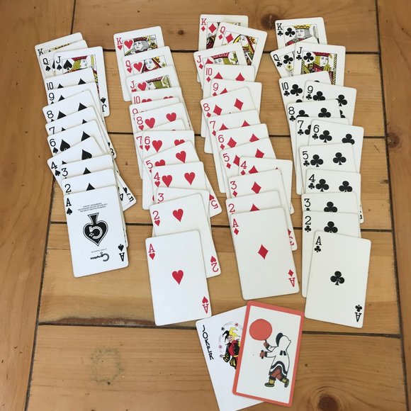 Inuit Artwork Duratone Plastic Coated Playing Cards Vintage Canadian Arctic PC-3 - Picture 5 of 8